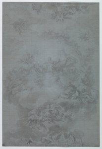 Study for Painted Decoration of a Ceiling, Casino de la Reina, Madrid, Spain