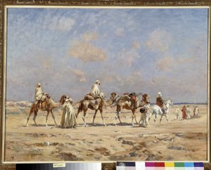 Caravan in the Desert