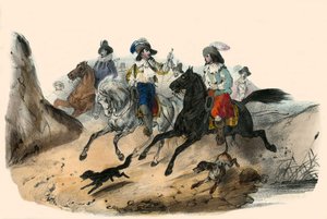 The Challenge, between 2 Gentlemen by Victor Adam