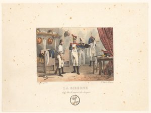 Officer with Cartridge Box (The Cartridge Box Must Be the Mirror of the Soldier) (Military Scenes)