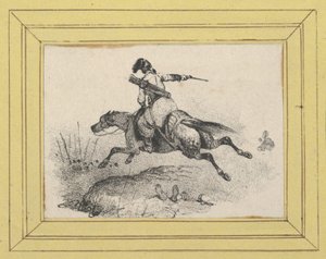 Soldier on Galloping Horse