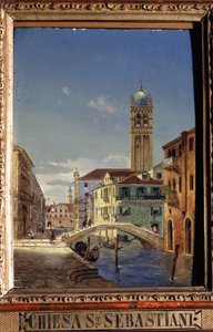 Views of Venice. The San Sebastiano Church