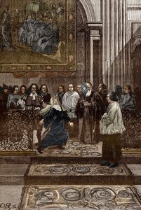 Exorcism of the Possessed Mother Superior of the Ursuline Convent by the Priest of Chinon, Pierre Barre
