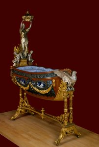 Cradle of the imperial prince Eugene Louis Joseph