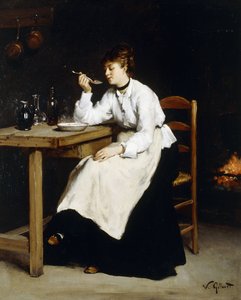 By the Fire by Victor Gabriel Gilbert