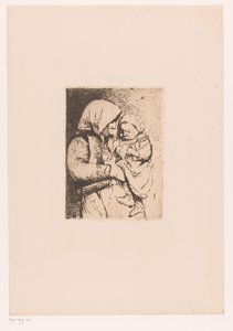 Mother with Child in Arms by Victor Hageman