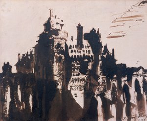 Chateau Fortified by Two Bridges by Victor Hugo