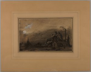 Landscape with a Castle by Victor Hugo