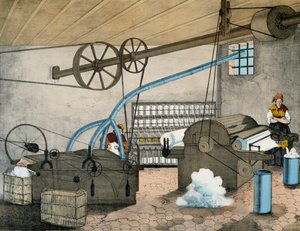Mechanical spinning, France