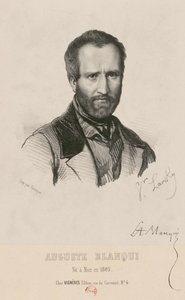 Portrait of Louis-Auguste Blanqui by Victor Larsky