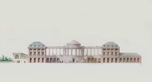 First design for the Chateau du Bouilh, Saint Andre de Cubzac, Aquitaine, c.1787