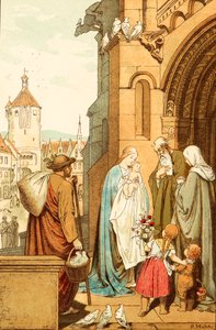 Christ Brought to Jerusalem by Victor Paul Mohn