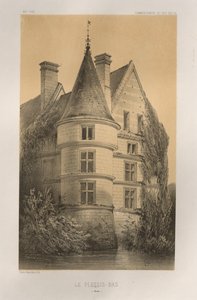 Picturesque Architecture or Monuments of the 15th and 16th Centuries: Castles of France of the 15th and 16th Centuries: Pl. 68, Le Plessis-Bas (Aisne)