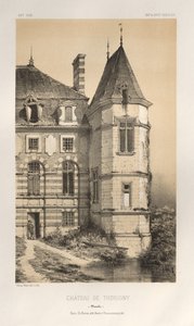 Picturesque Architecture or Monuments of the 15th and 16th Centuries: Castles of France of the 15th and 16th Centuries: Pl. 20, Castle of Thorigny (Manche)