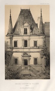 Picturesque Architecture or Monuments of the 15th and 16th Centuries: Castles of France of the 15th and 16th Centuries: Pl. 1, Old Castle of Villiers (Somme)