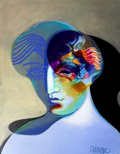 Colorful Abstract Face