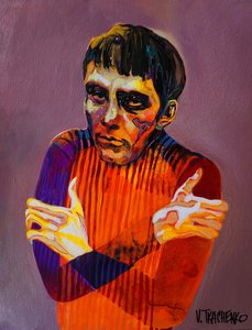 Colorful Emotional Portrait by Victor Tkachenko