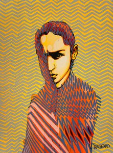 Graphic Youth Zigzag Gaze