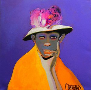 Thoughtful Man Elegant Hat
