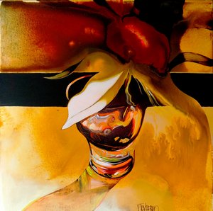 Vibrant Female Portrait by Victor Tkachenko
