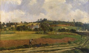 Landscape near Pontoise, c.1877-85 by Victor Vignon