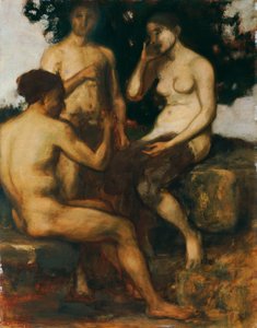 Figurative Composition (Three Nudes)