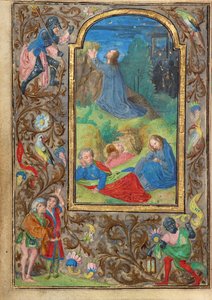 The Agony in the Garden by Vienna Master of Mary of Burgundy