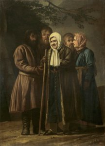 100-Year-Old Woman from Tsarskoe Selo with Family