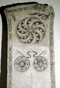 Runestone with Solar Symbol