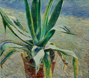 Agave, 1891 by Viktor Elpidiforovich Borisov Musatov
