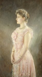 Portrait of Empress Alexandra Fyodorovna of Russia 1872-1918, the Wife of Tsar Nicholas II, 1901