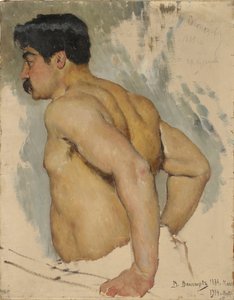 Portrait of the artist Nikolai Kuznetsov