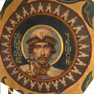 Saint Wenceslaus I, Duke of Bohemia by Viktor Mikhaylovich Vasnetsov
