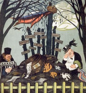 The tomb of counter-revolutionaries: Wrangel, Dutov, Kolchak by Viktor Nikolaevich Deni