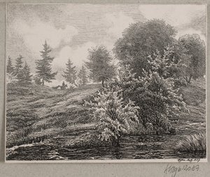 Hills by a Marsh