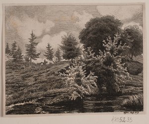Hills by a Marsh by Vilhelm Kyhn