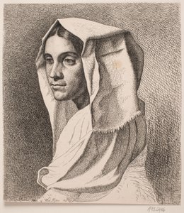 Italian Peasant Girl by Vilhelm Kyhn