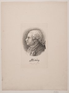 Portrait of Actor Marcus Ulsøe Hortulan by Vilhelm Kyhn
