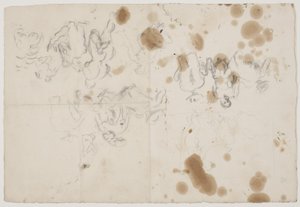 Sheet with Various Compositions and Figure Studies