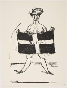Page from "Klingens Kunstnermappe Nr. 2"