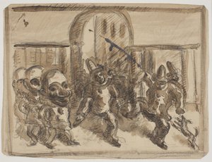 Carnival in Nice by Vilhelm Lundstrøm
