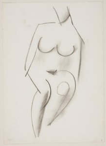 Seated Nude Woman from the Front