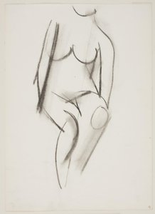 Seated Nude Woman Seen from the Front