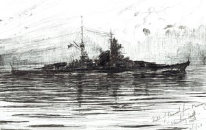Bismarck heads out, 2008