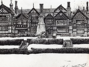 Bramall Hall Bramhall, 2004 by Vincent Alexander Booth
