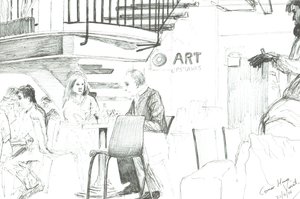 Corner House with DJ by Vincent Alexander Booth