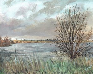 Fannyside Loch by Vincent Alexander Booth