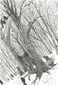 Guardians of Monty and Baby, 2013 by Vincent Alexander Booth