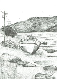 Halfway Across Isle of Mull by Vincent Alexander Booth