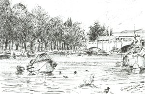 Kingston Bridge London, 2004 by Vincent Alexander Booth